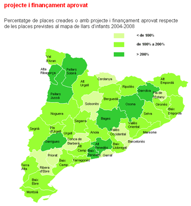 41.528 noves places de llars d'infants des del 2004 41.528 noves places de llars d'infants des del 2004